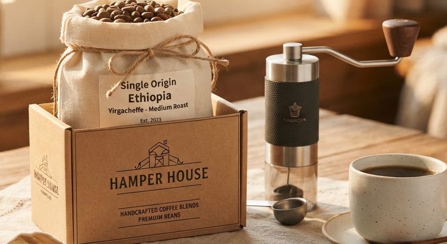 Artisanal Coffee Box — detail view