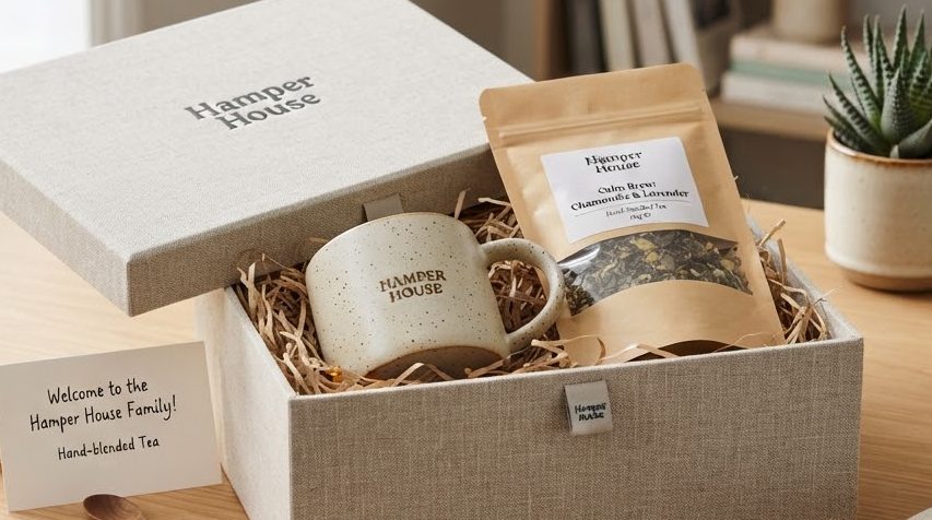 Welcome-Kit Hamper — detail view